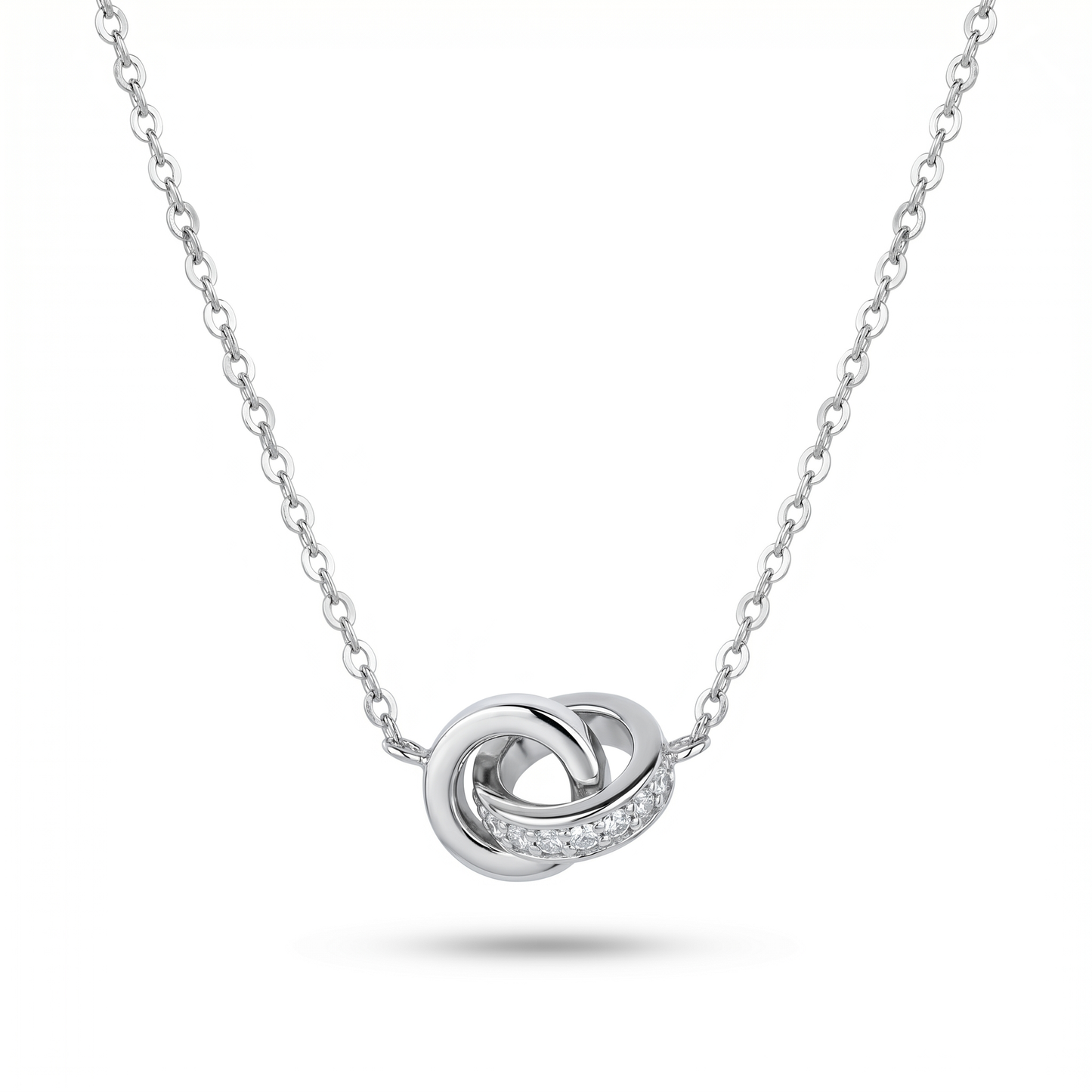 SoHo Link Pavé Set - Pendant Necklace