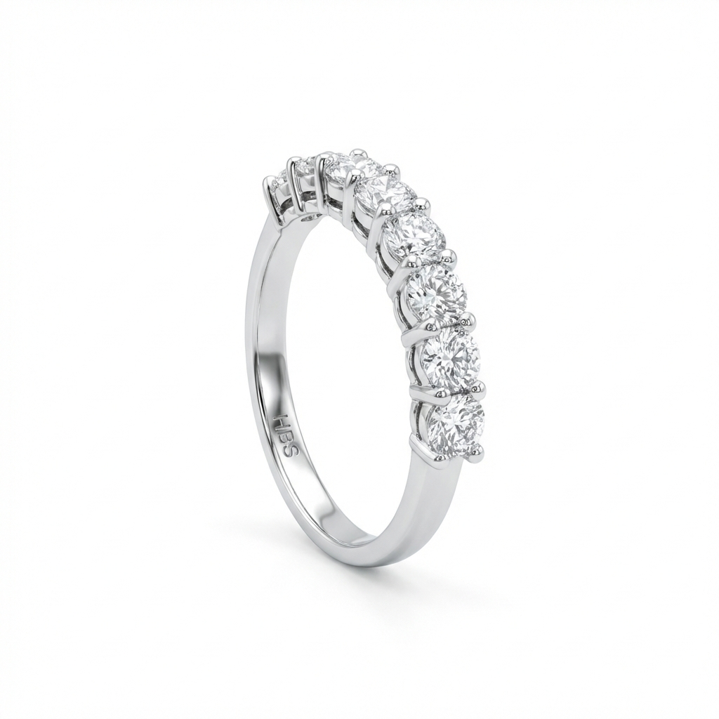 Fifth Ave Round Eternity Band