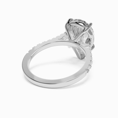 Broadway Radiance – Pear Diamond Ring
