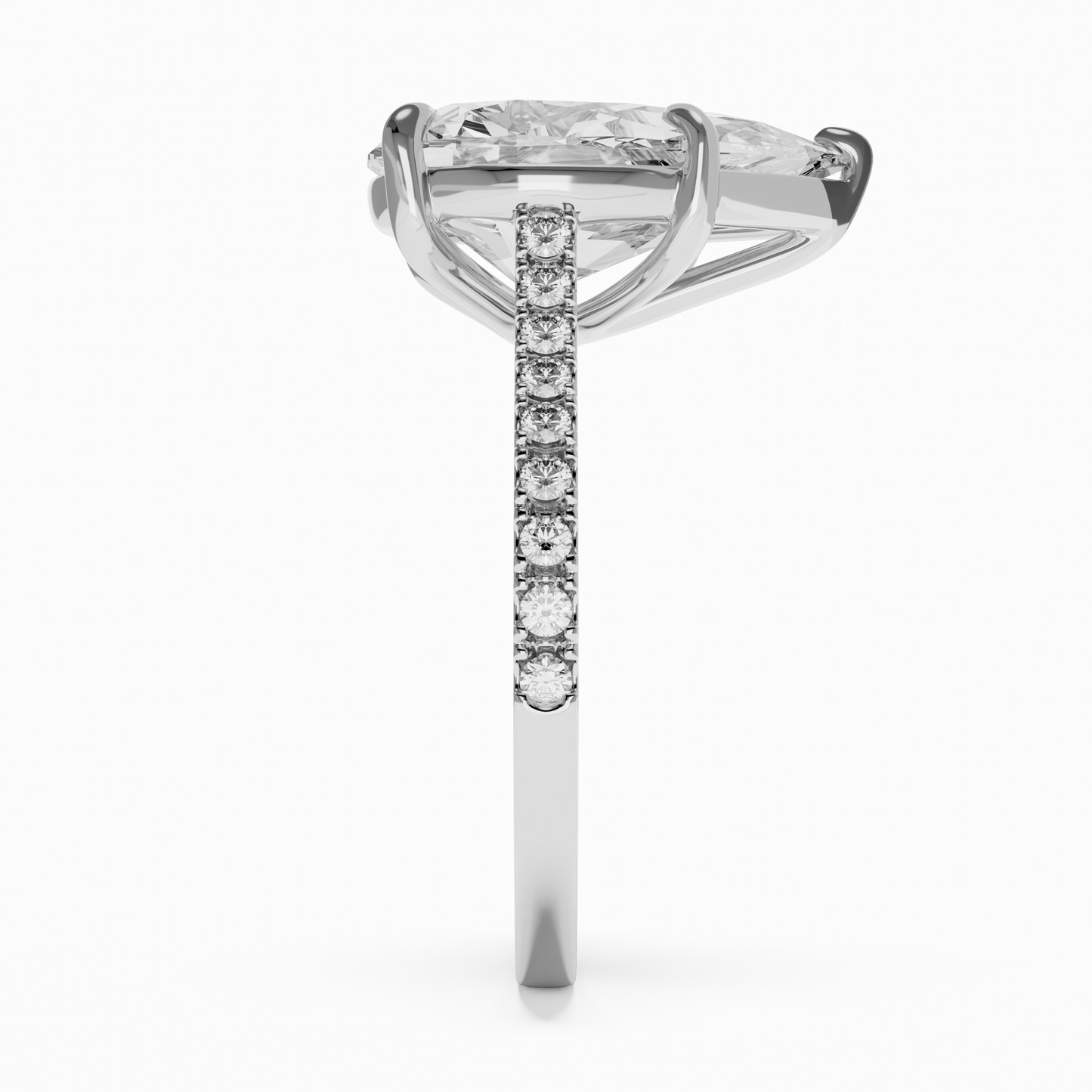 Broadway Radiance – Pear Diamond Ring