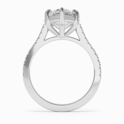 Broadway Radiance – Pear Diamond Ring