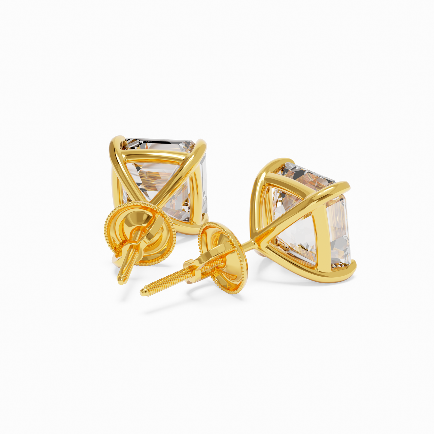 Upper East Side Grand – Cushion Diamond Studs