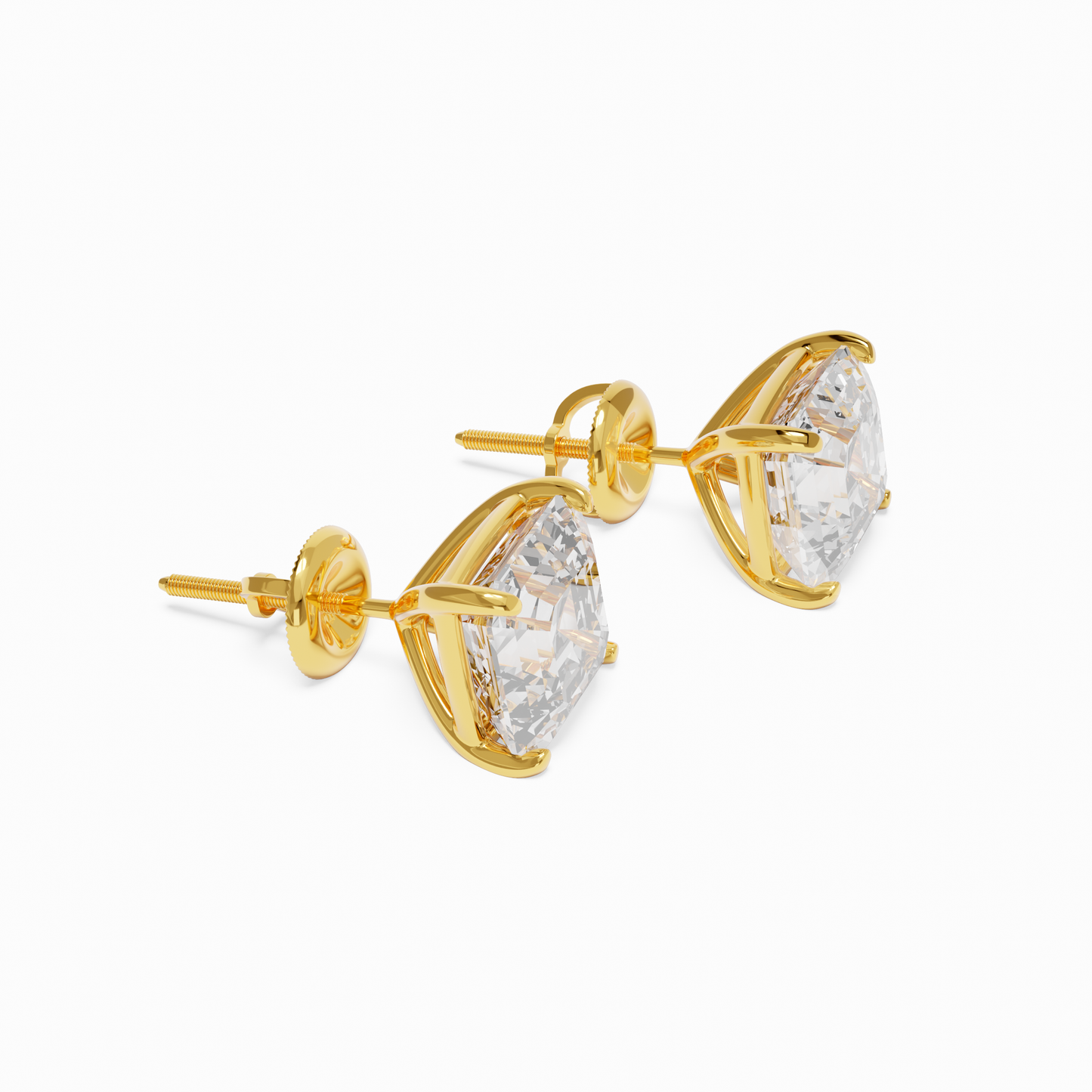 Upper East Side Grand – Cushion Diamond Studs