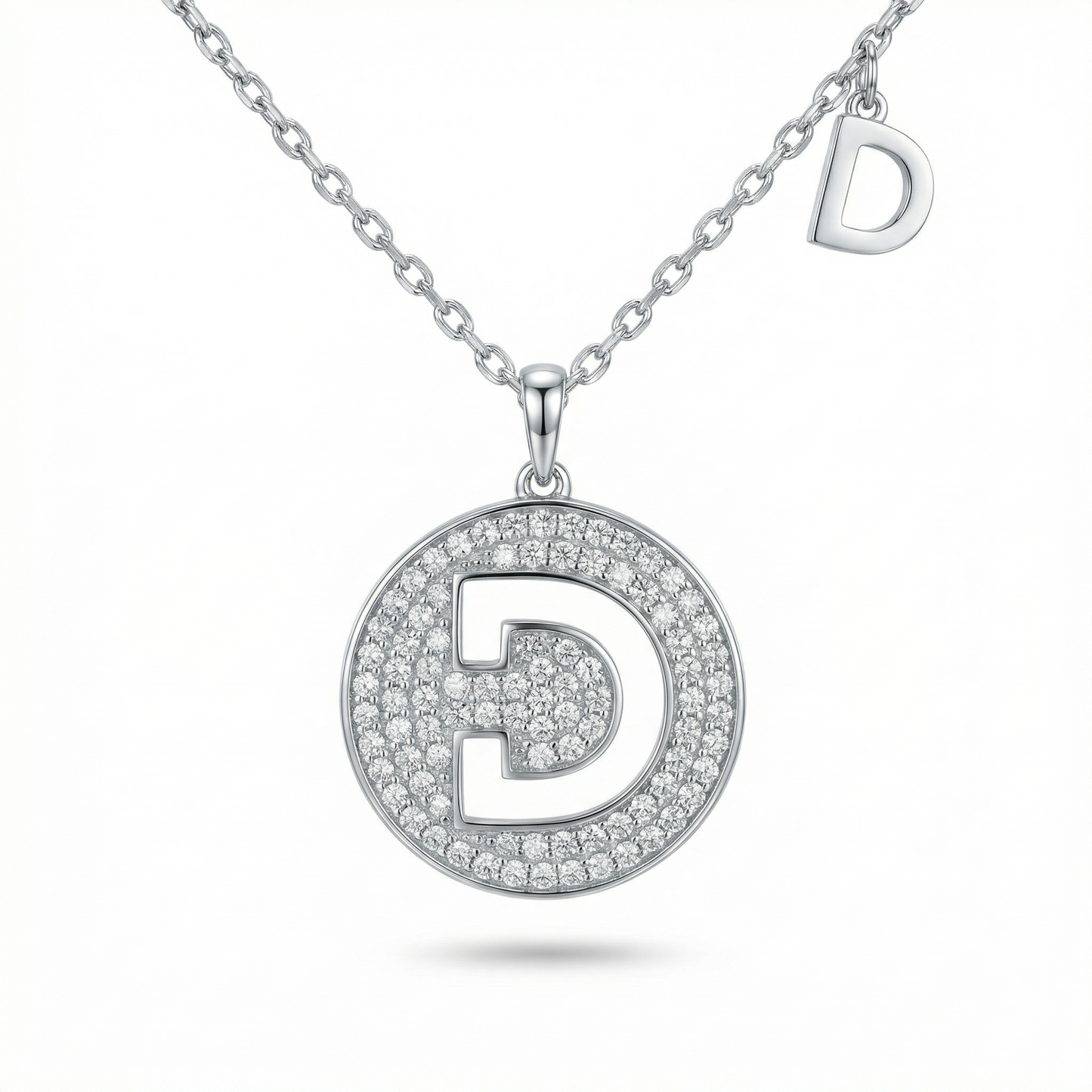 SoHo Initial Medallion Pendant