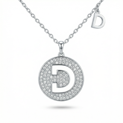 SoHo Initial Medallion Pendant