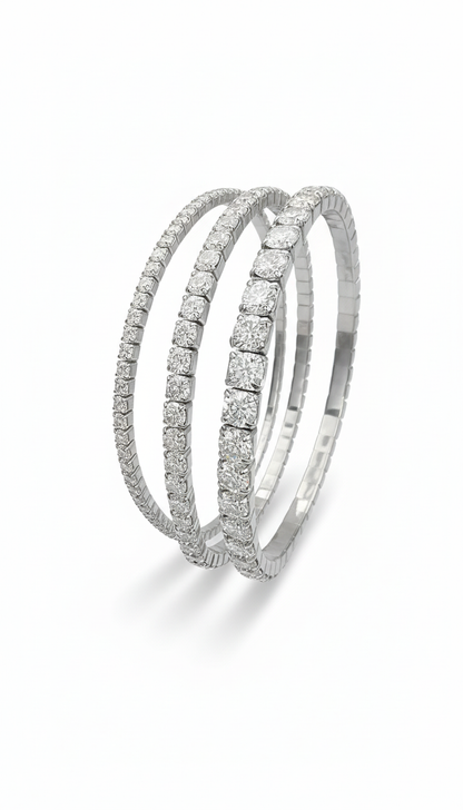 Wall Street Classic Tennis Bracelet