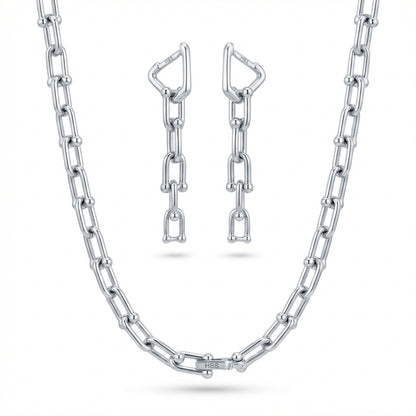 SoHo Link Drop Earrings