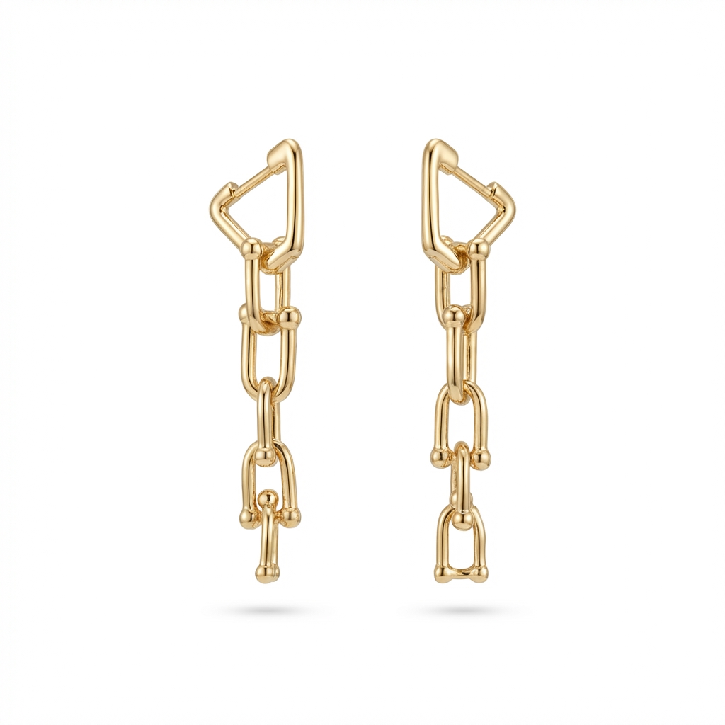 SoHo Link Drop Earrings