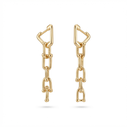 SoHo Link Drop Earrings