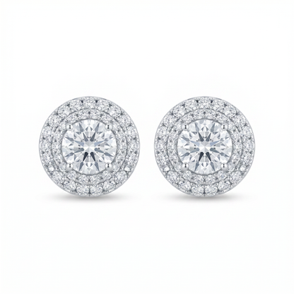 Lexington Halo Set - Earrings