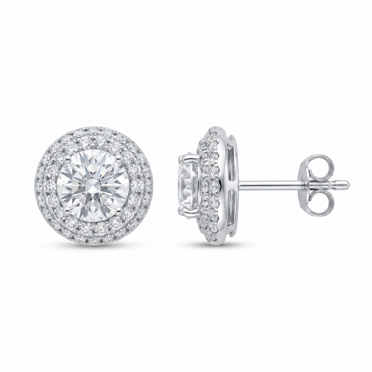 Lexington Halo Set - Earrings