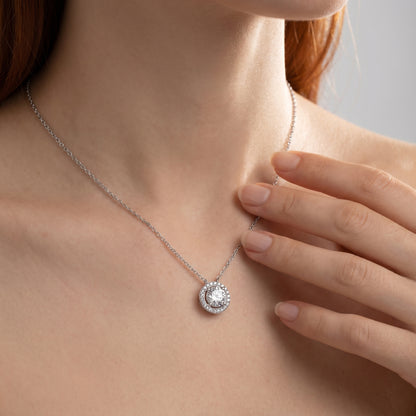Lexington Halo Petite Set – Pendant Necklace