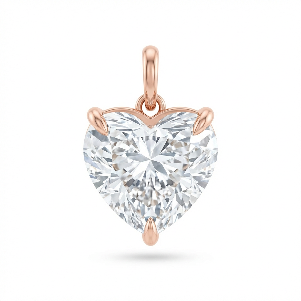 SoHo Lumière – Heart Diamond Pendant