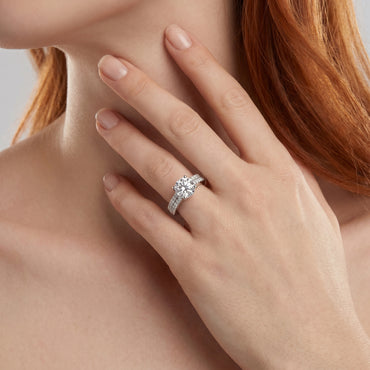 SoHo Pavé Statement Engagement Ring