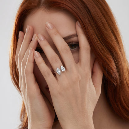 SoHo Dual Pear Statement Ring