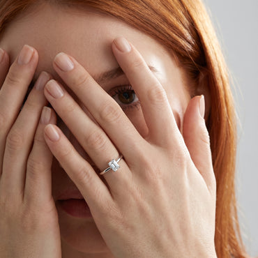 SoHo Emerald Solitaire Ring