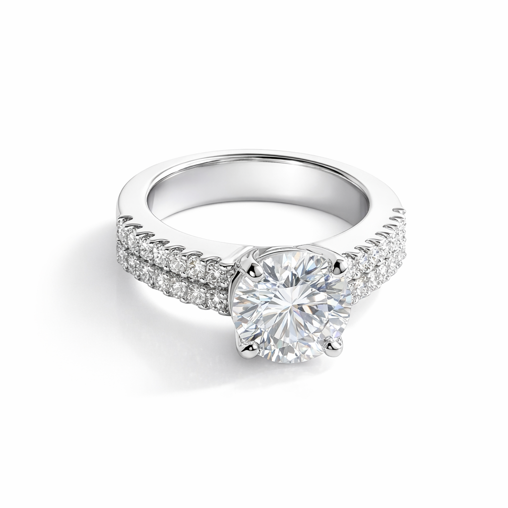 SoHo Pavé Statement Engagement Ring