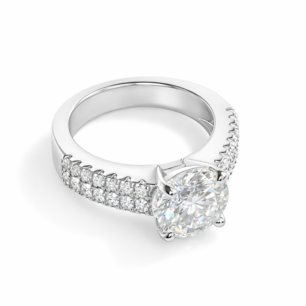SoHo Pavé Statement Engagement Ring