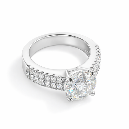 SoHo Pavé Statement Engagement Ring