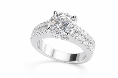 SoHo Pavé Statement Engagement Ring