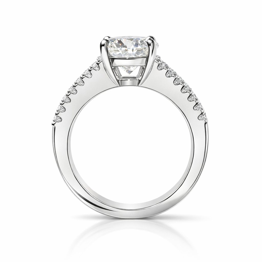 SoHo Pavé Statement Engagement Ring
