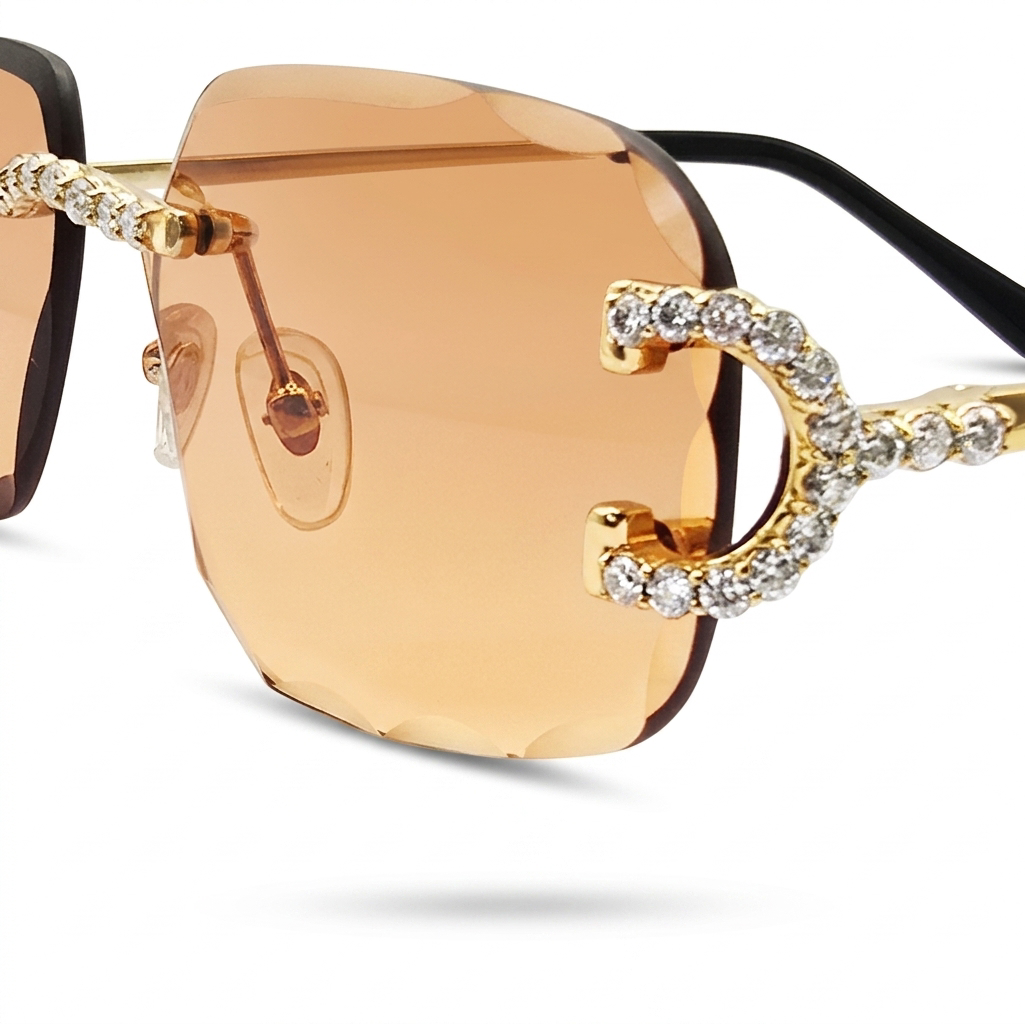 SoHo C-Link Diamond Sunglasses