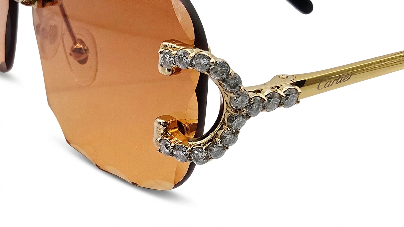 SoHo C-Link Diamond Sunglasses