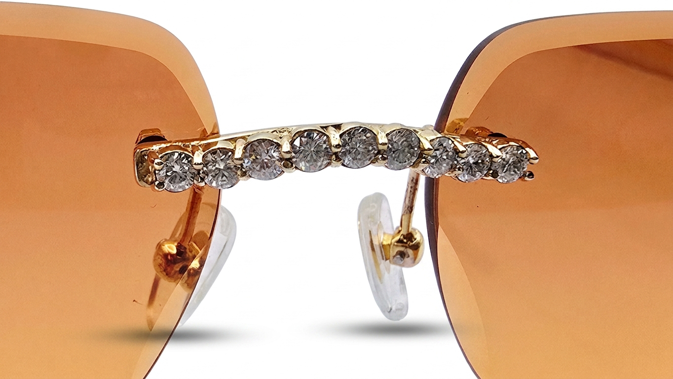 SoHo C-Link Diamond Sunglasses