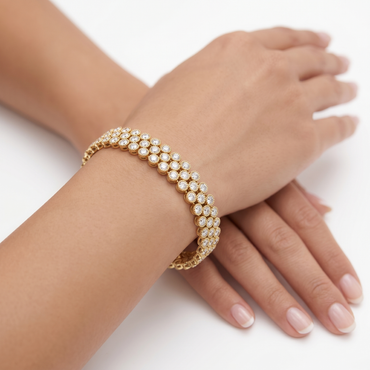 Madison Luxe Multi-Row Tennis Bracelet