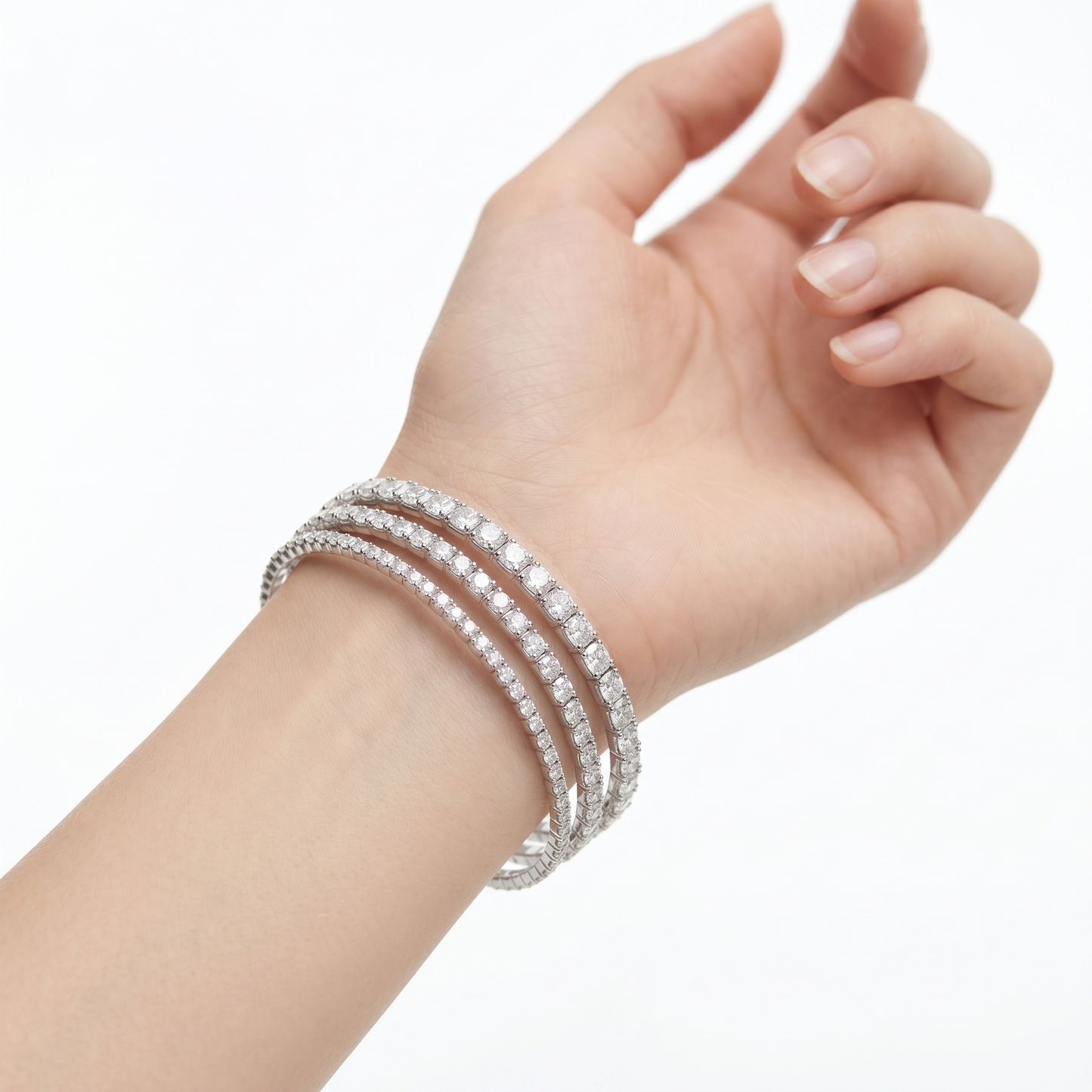 Wall Street Classic Tennis Bracelet