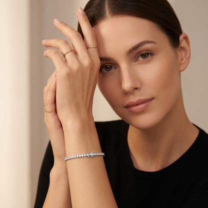 Fifth Avenue Precision Tennis Bracelet