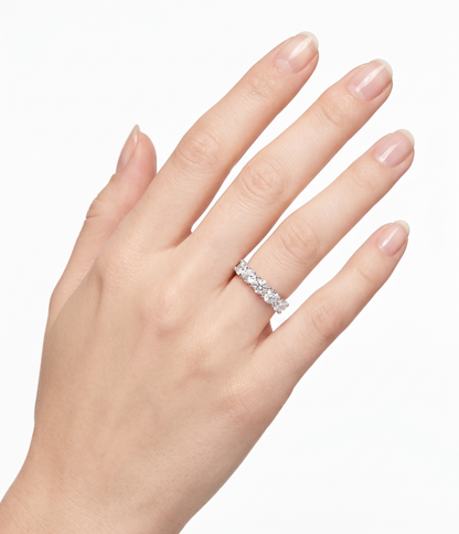 Fifth Ave Round Eternity Band