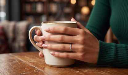 Fifth Ave Chevron Curved Band