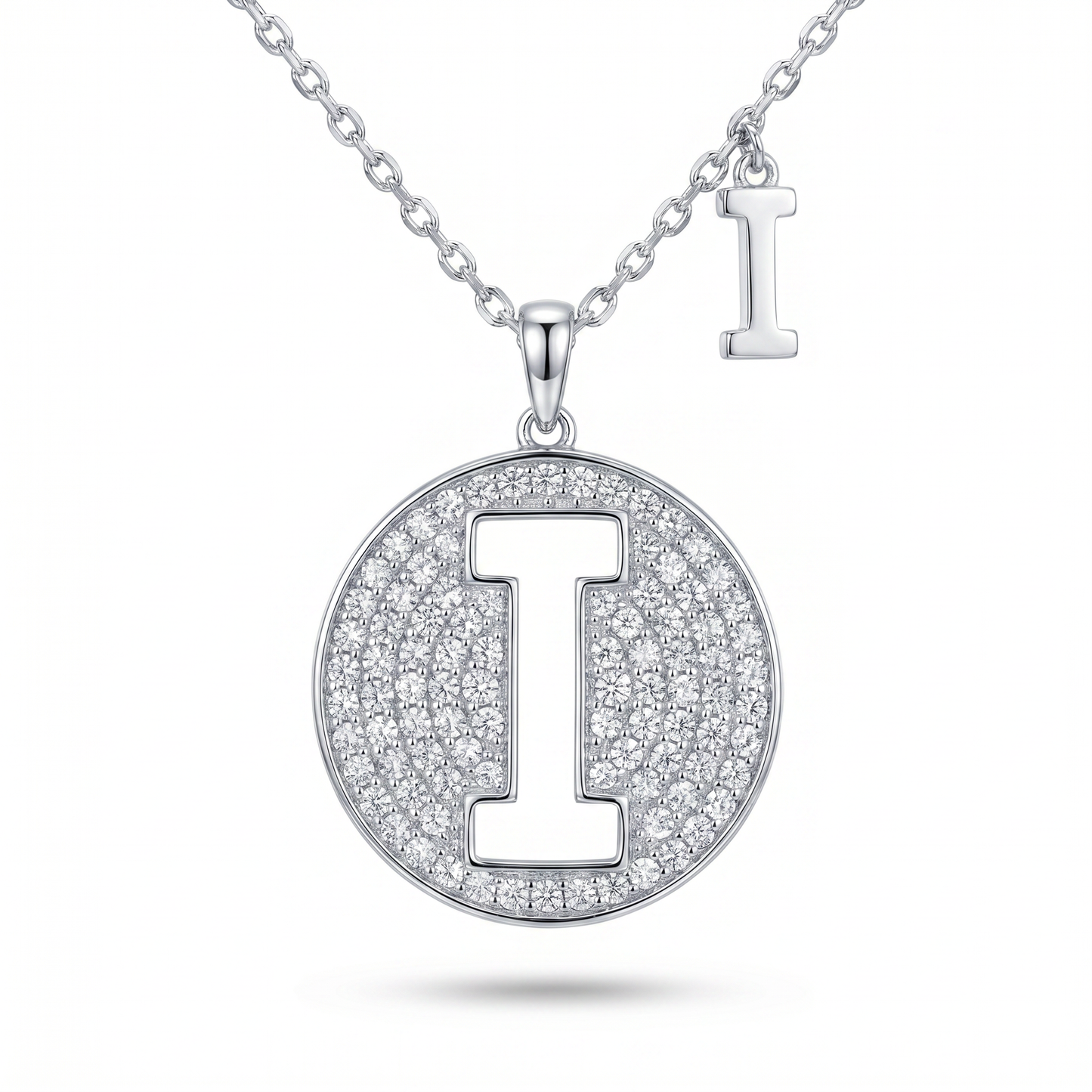 SoHo Initial Medallion Pendant