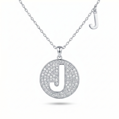 SoHo Initial Medallion Pendant