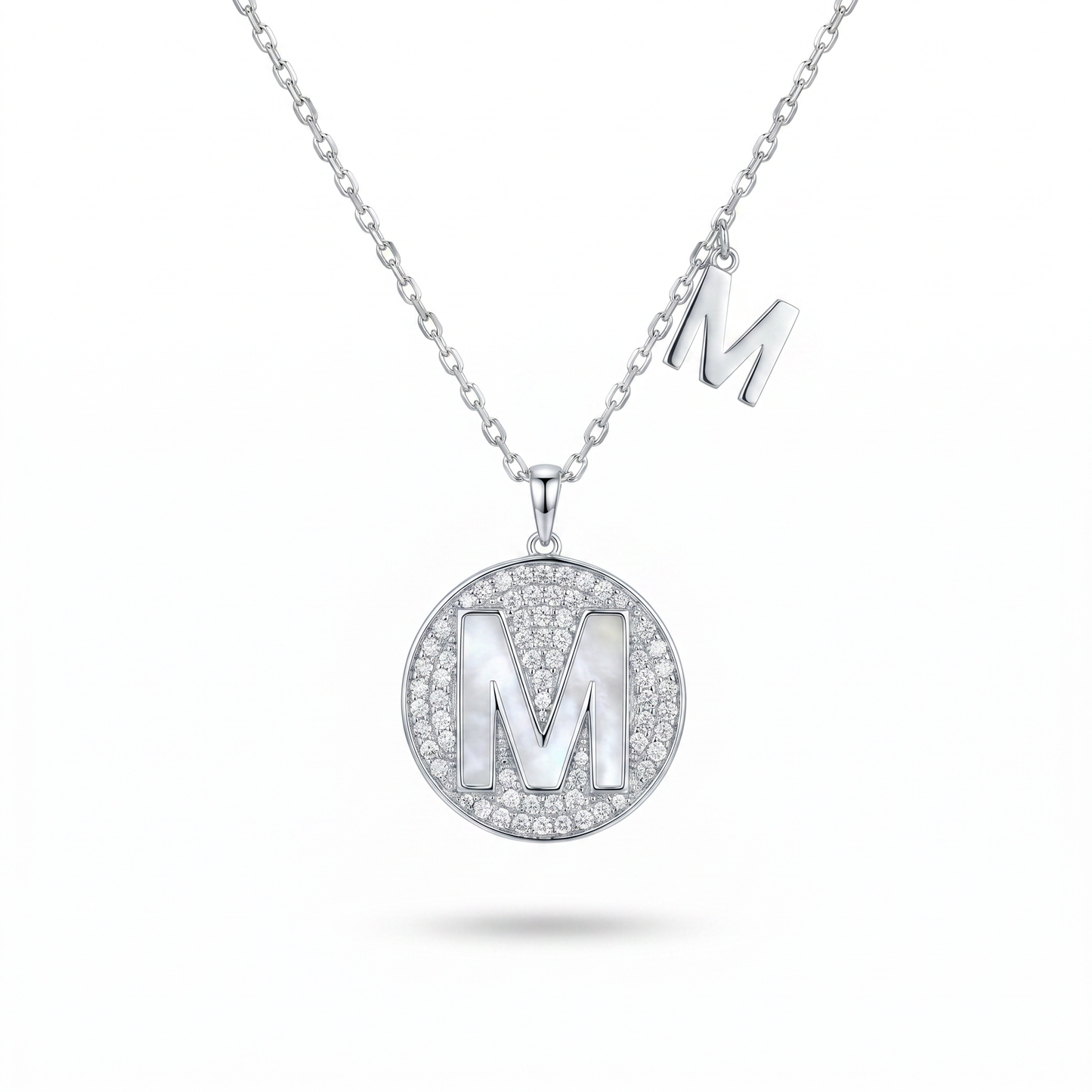 SoHo Initial Medallion Pendant