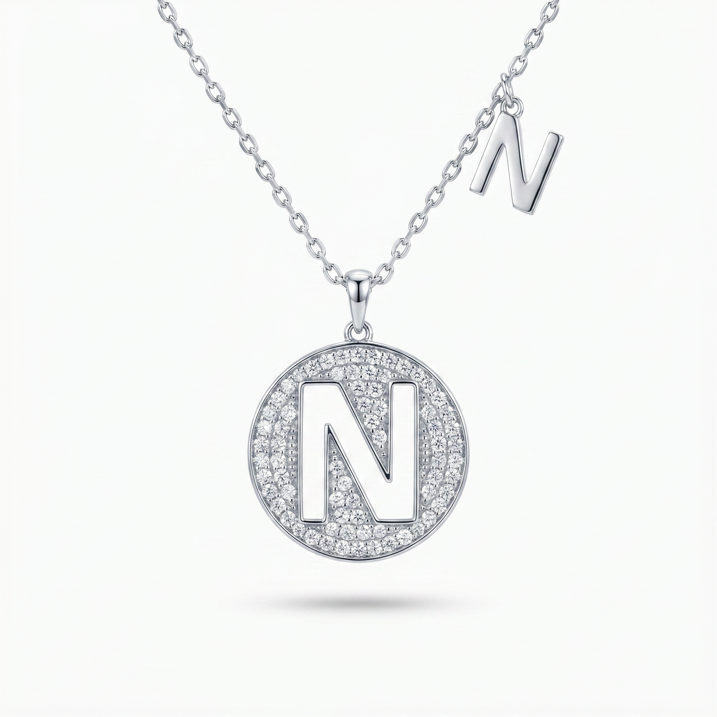 SoHo Initial Medallion Pendant