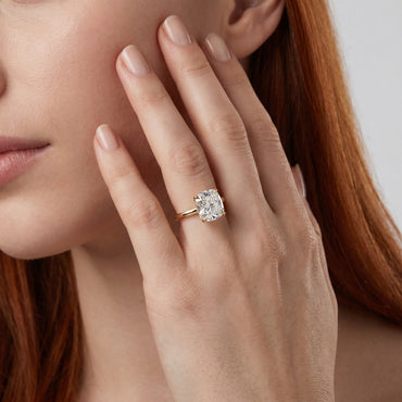 Madison Avenue Classic – Cushion Diamond Ring