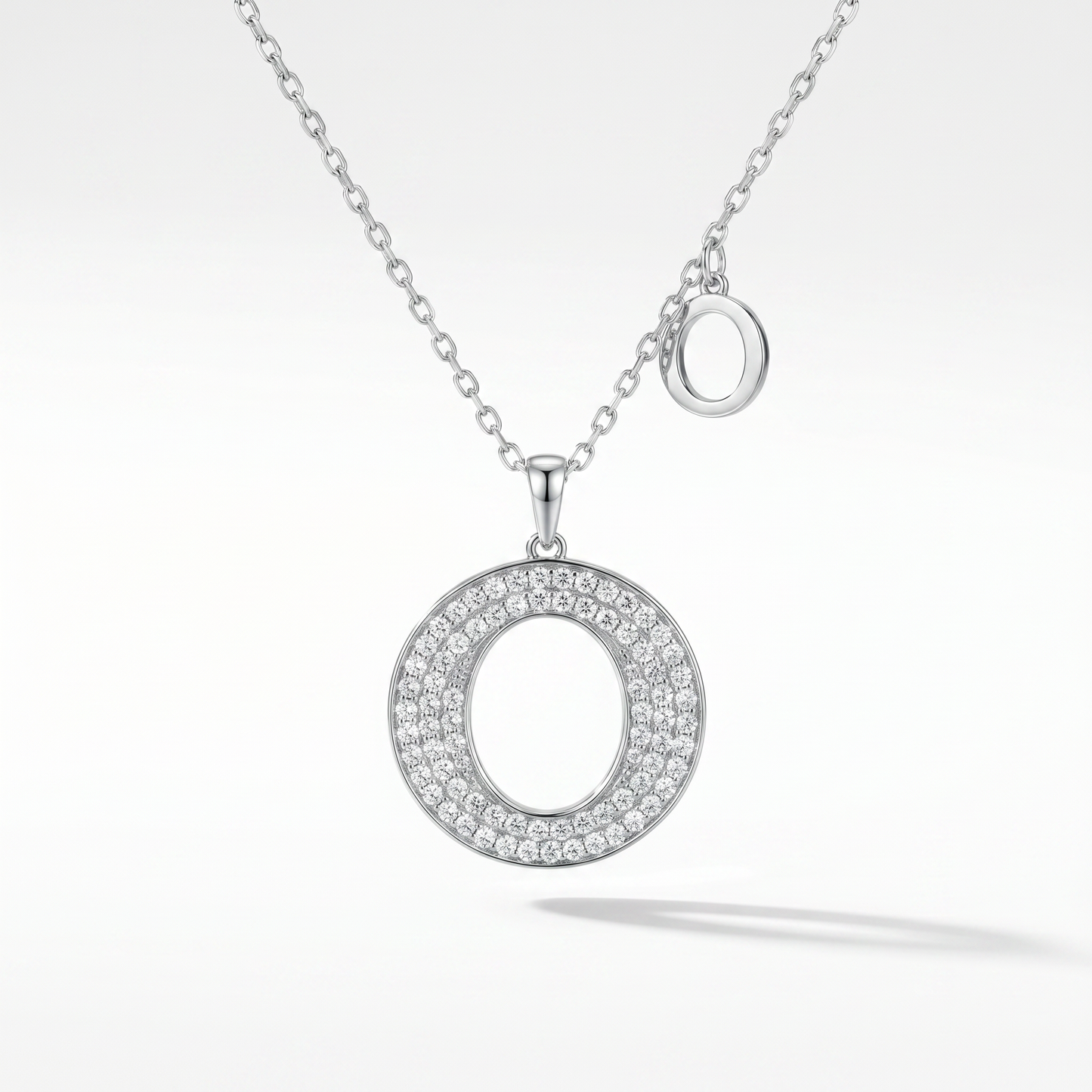 SoHo Initial Medallion Pendant