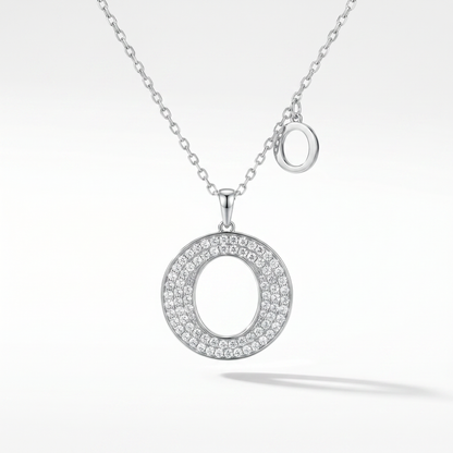 SoHo Initial Medallion Pendant