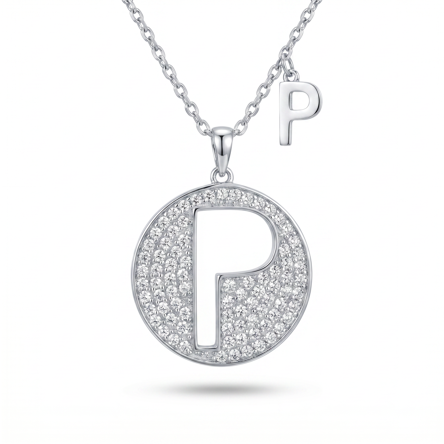 SoHo Initial Medallion Pendant
