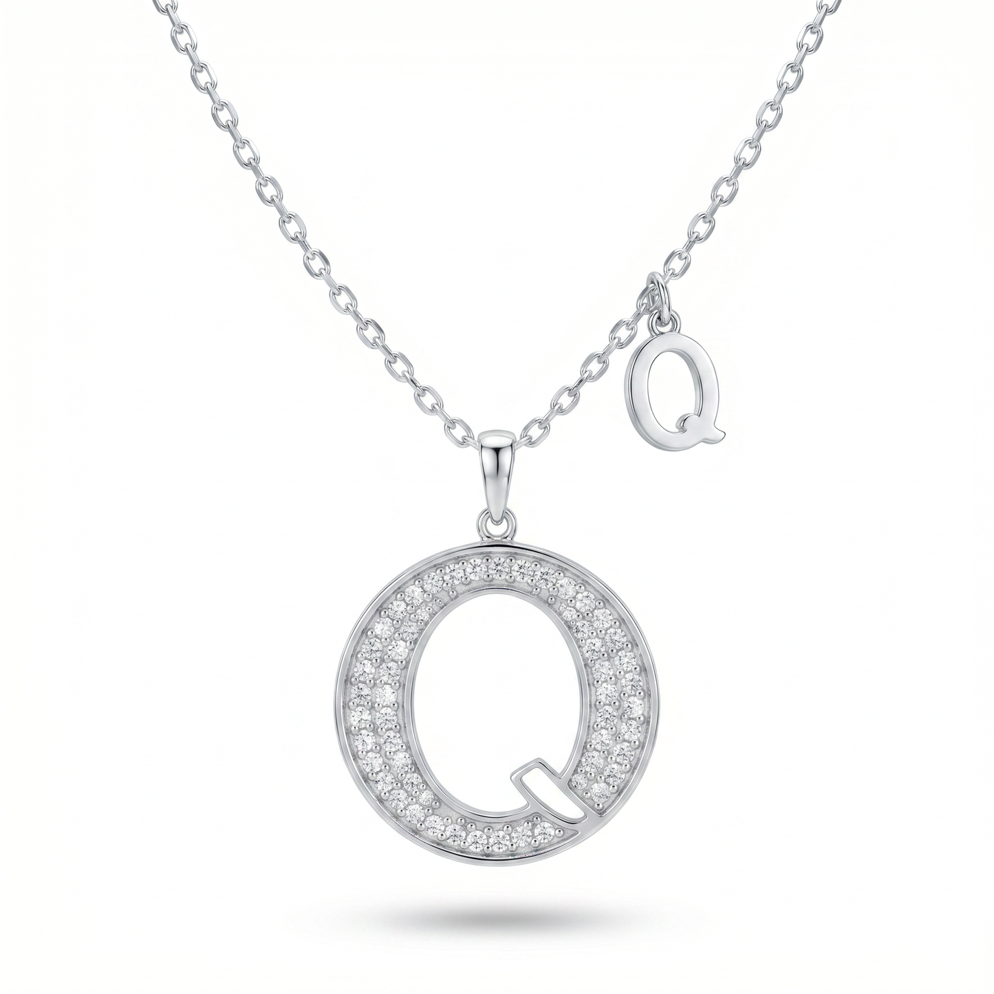 SoHo Initial Medallion Pendant