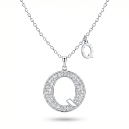 SoHo Initial Medallion Pendant