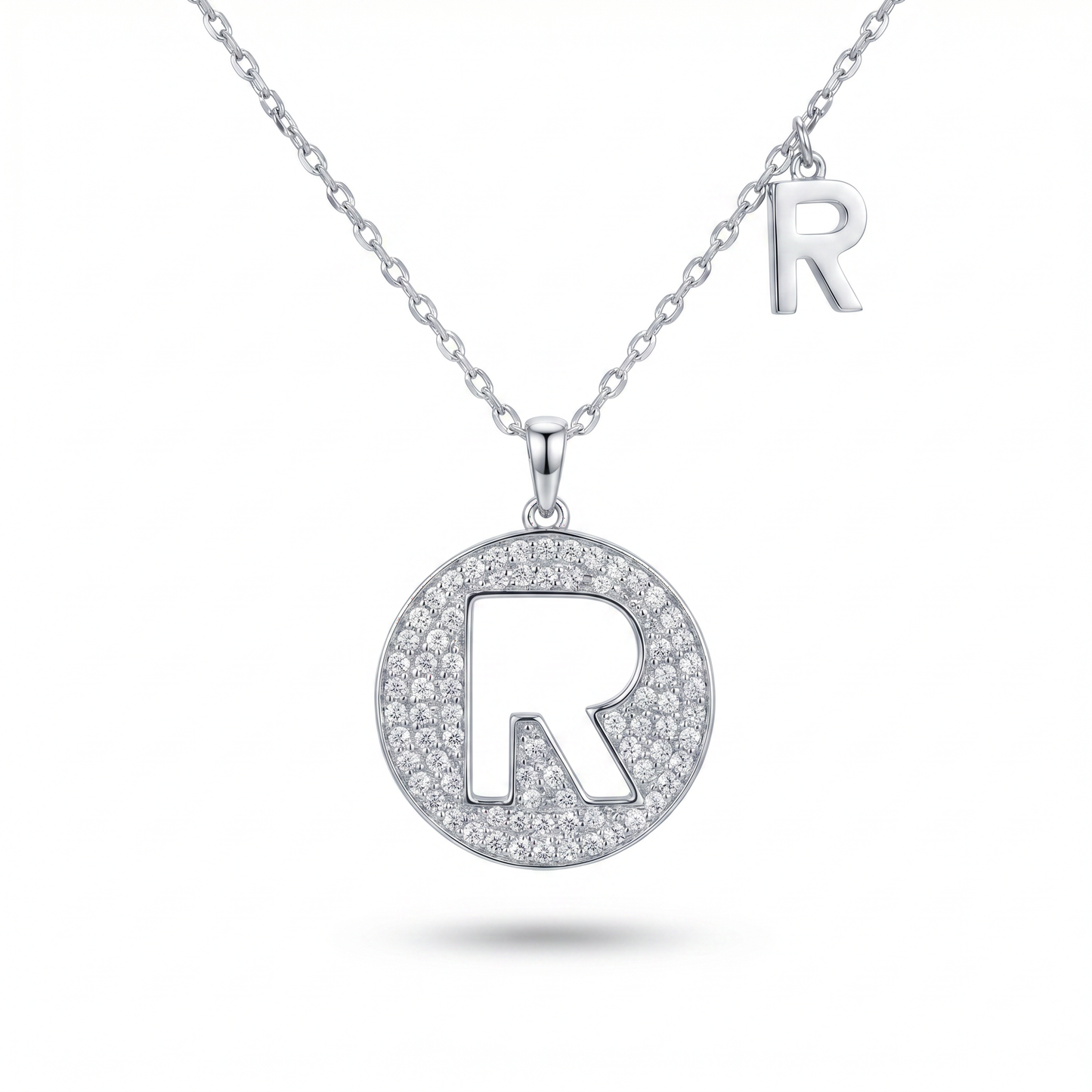 SoHo Initial Medallion Pendant