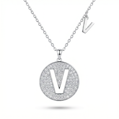 SoHo Initial Medallion Pendant