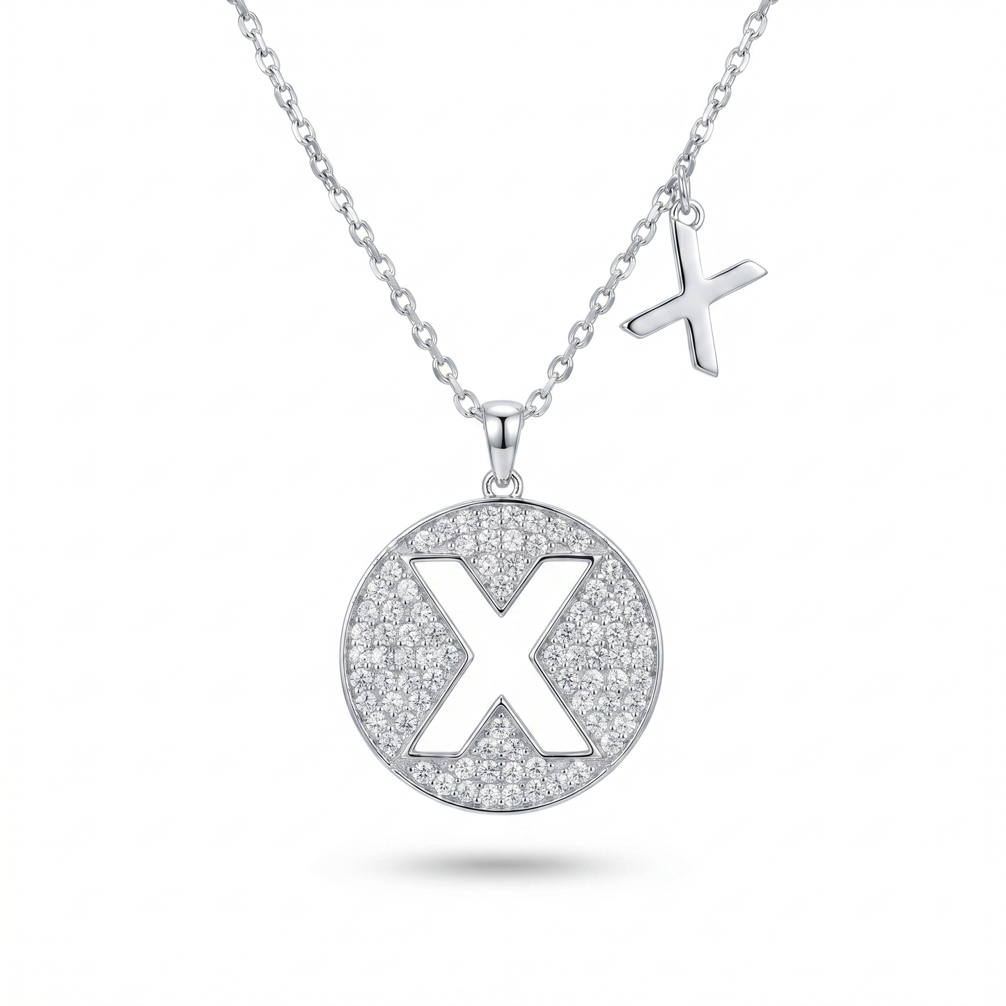 SoHo Initial Medallion Pendant