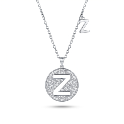 SoHo Initial Medallion Pendant