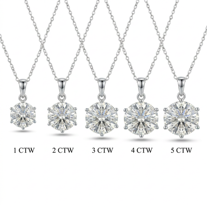 Fifth Avenue Solitaire Pendant