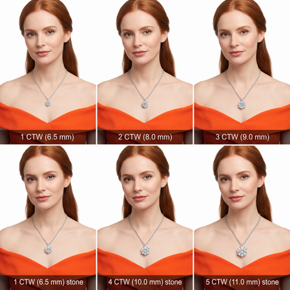 Fifth Avenue Solitaire Pendant