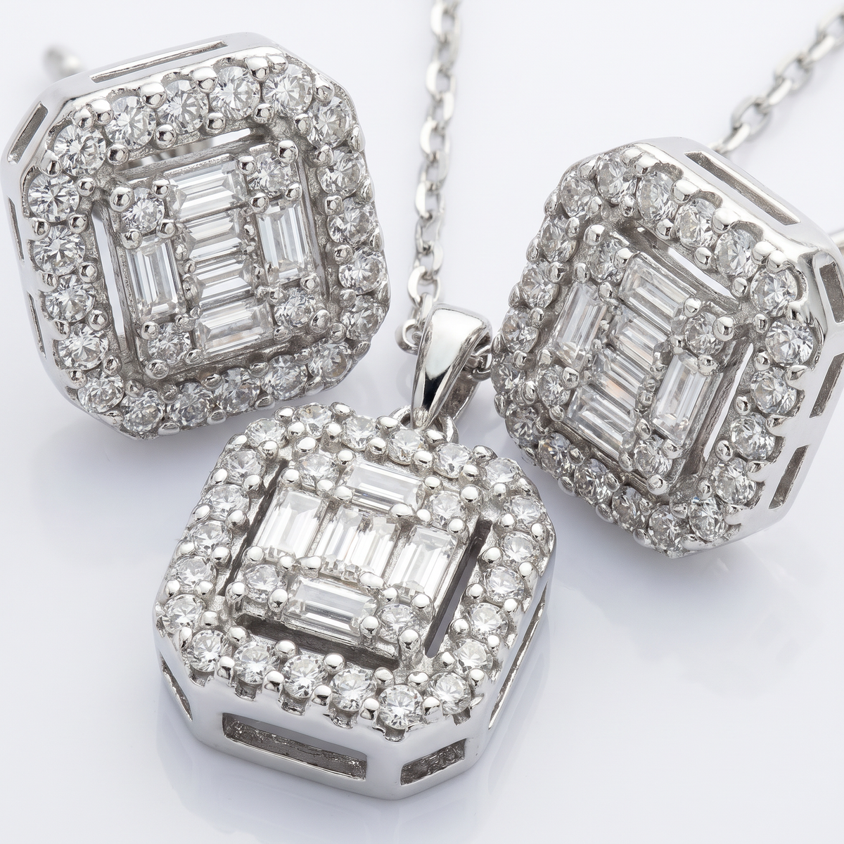 SoHo Baguette Halo Set